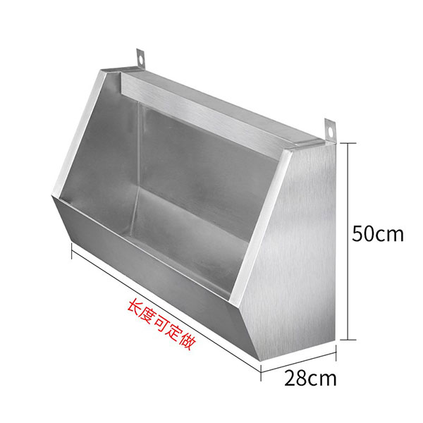 敦化醫院部隊304不銹鋼小便池火車站體育館尿槽學校小便槽大便池專用